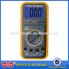 Multímetro digital VC9808 con inductancia de zumbador de temperatura de capacitancia de frecuencia